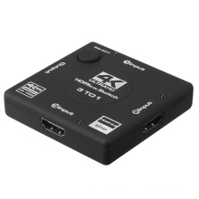 2020 New 4K@60Hz RGB HDMI 2.0b Switch 3 in 1 Out HDMI Live Stream Video Switcher Selector Box Supports HDCP 2.2 UDH HDR ARC